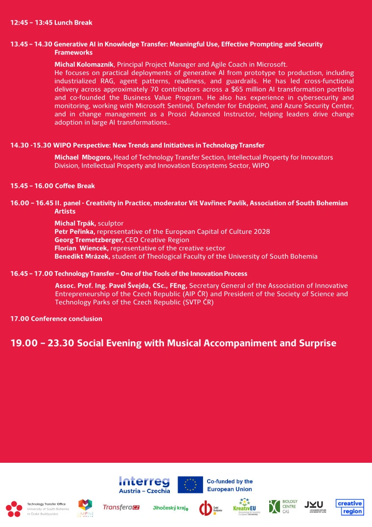 Conference Agenda