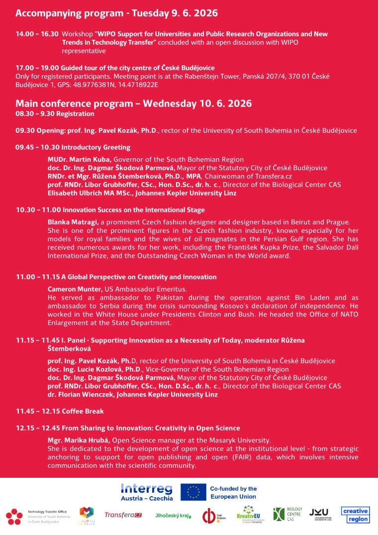 Conference Agenda